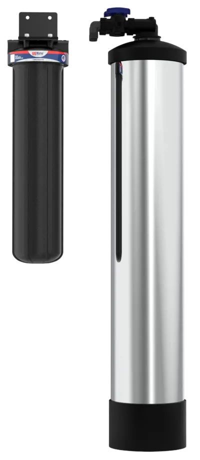 Bodyguard whole-house water filter tank with pre-filter